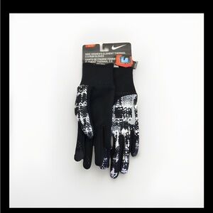 Nike Element Thermal 2.0 Running Gloves Women Size XS Black / White New